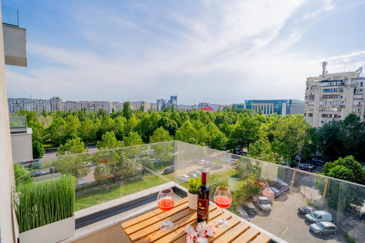 Union Plaza - Balcony Delight In City Center 부쿠레슈티 외부 사진