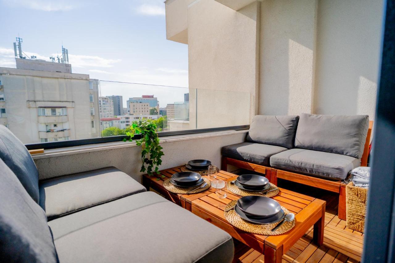 Union Plaza - Balcony Delight In City Center 부쿠레슈티 외부 사진