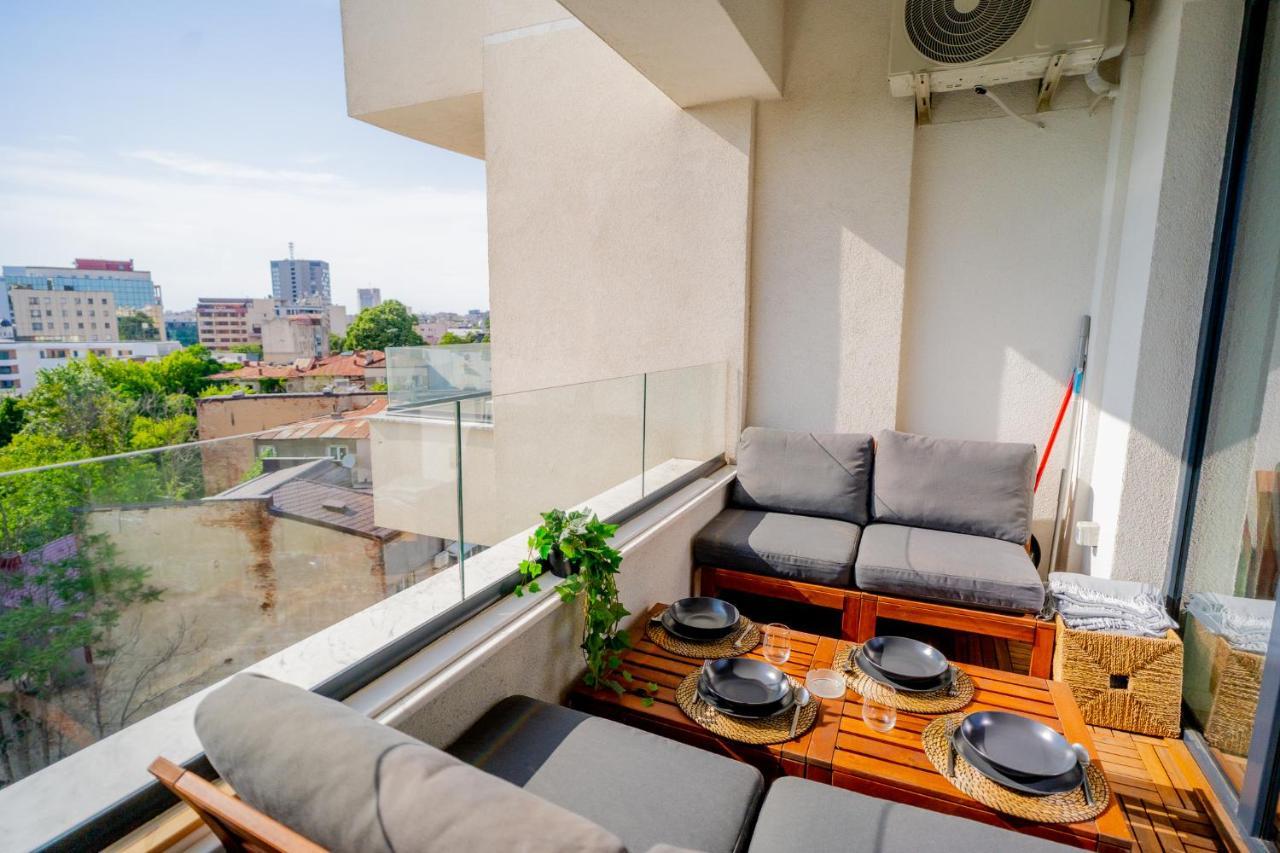 Union Plaza - Balcony Delight In City Center 부쿠레슈티 외부 사진